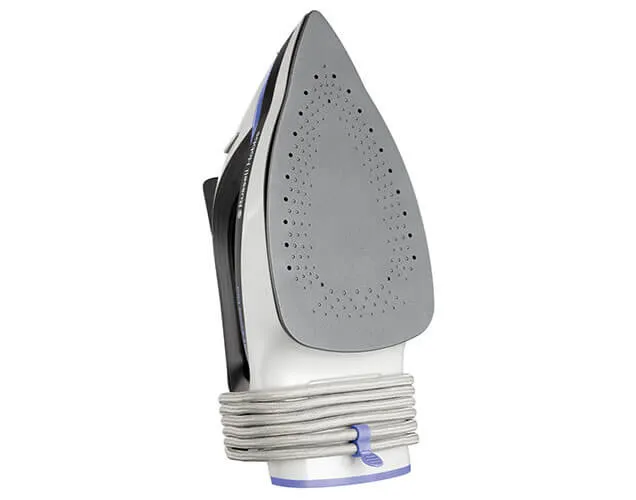 Russell Hobbs iron emitting powerful steam