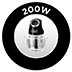200W Power