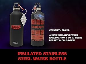 Insulated water bottle