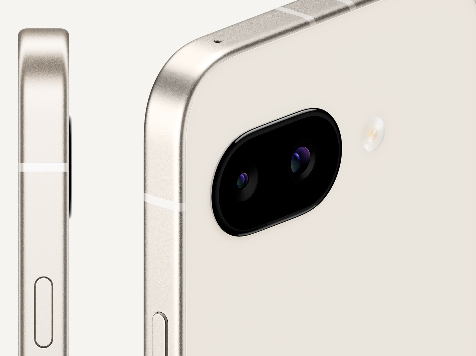 Pixel 9a angled view