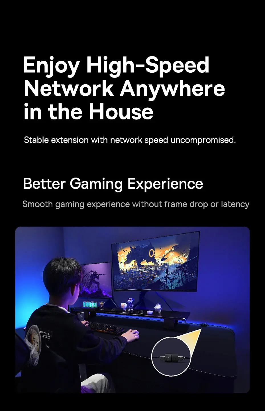 Gaming experience visual