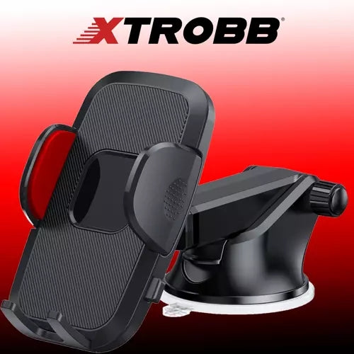Car phone holder extended arm