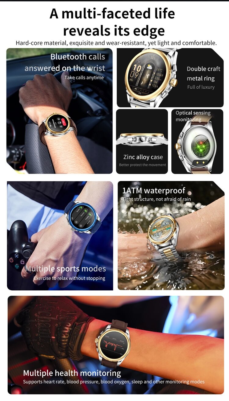 VS45 PRO Smartwatch Side View