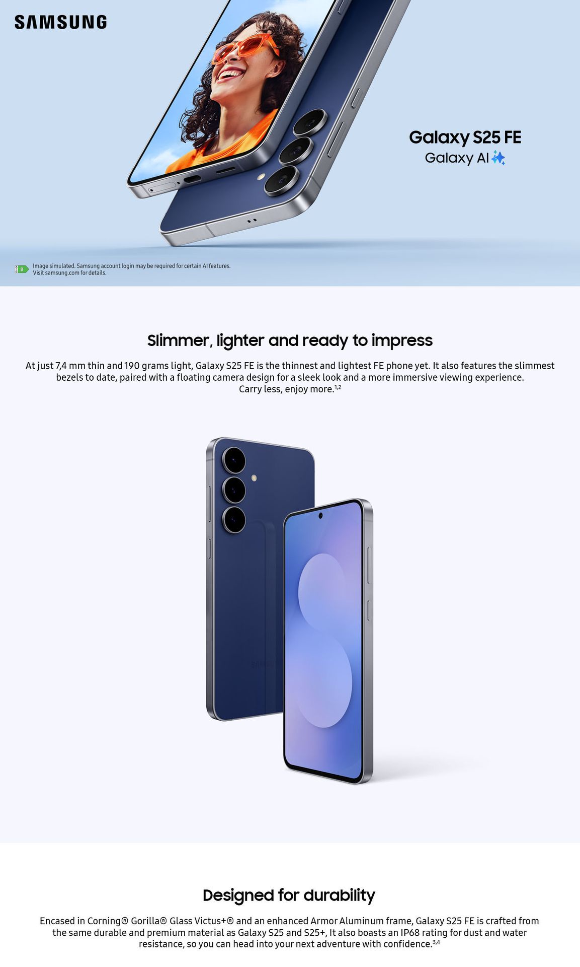 Samsung Galaxy S25 FE — view 1