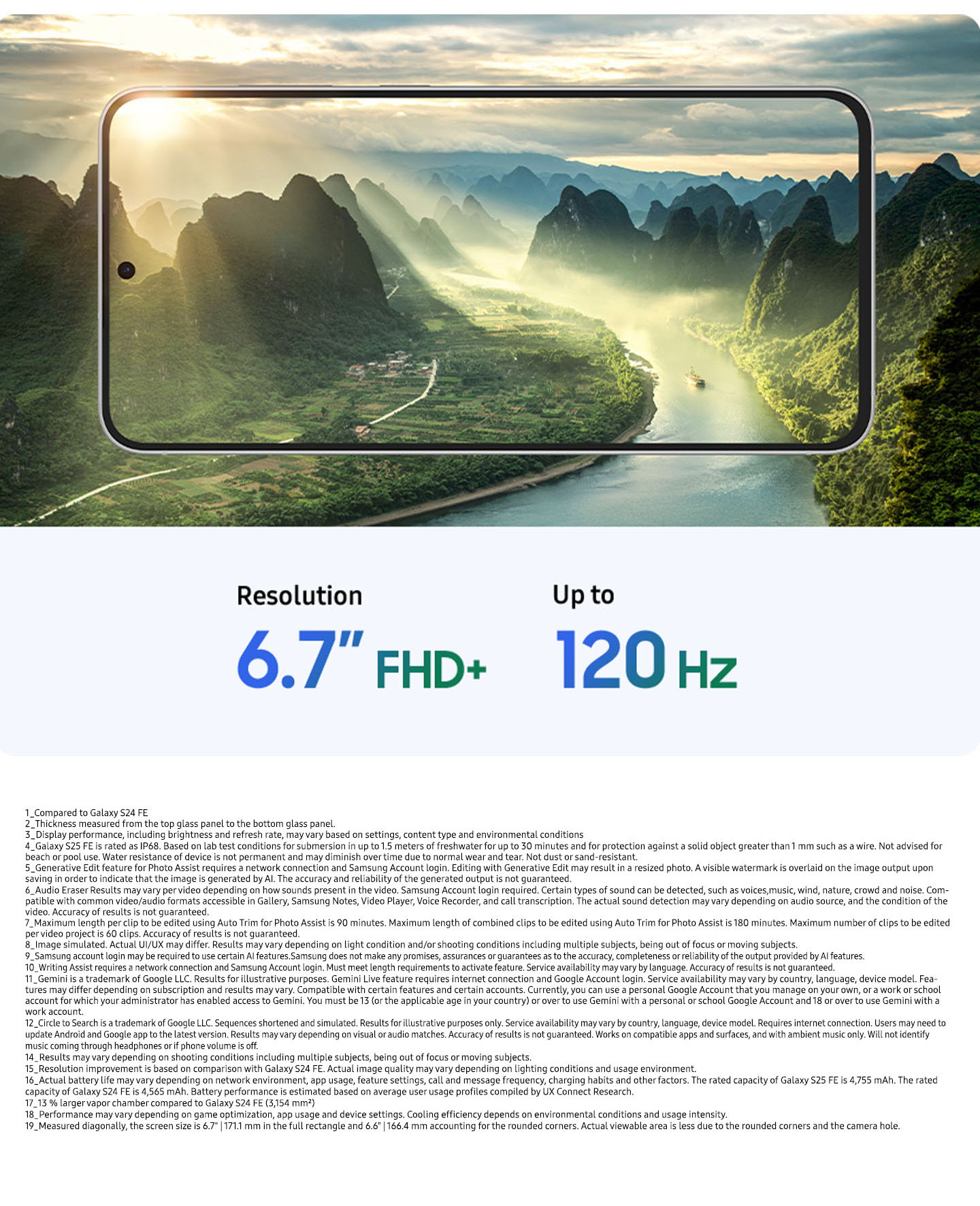 Samsung Galaxy S25 FE — view 7