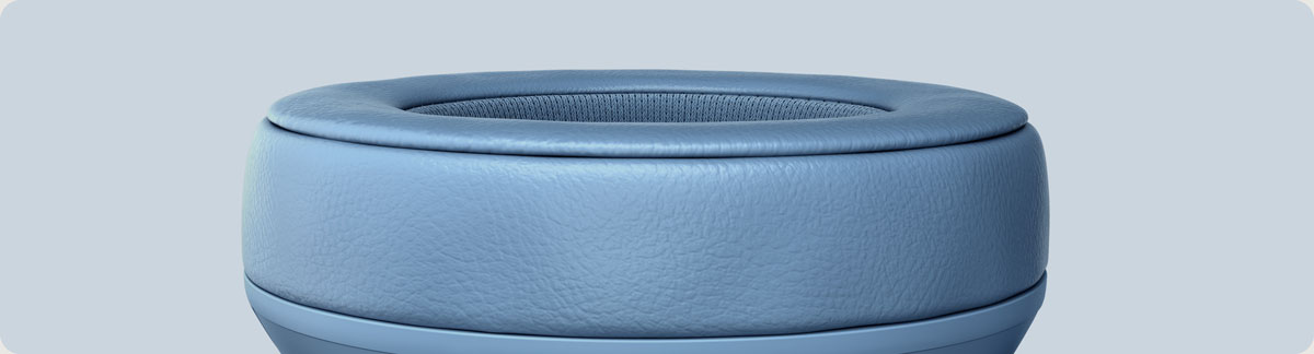 Beats Solo 4 ear cushions close-up