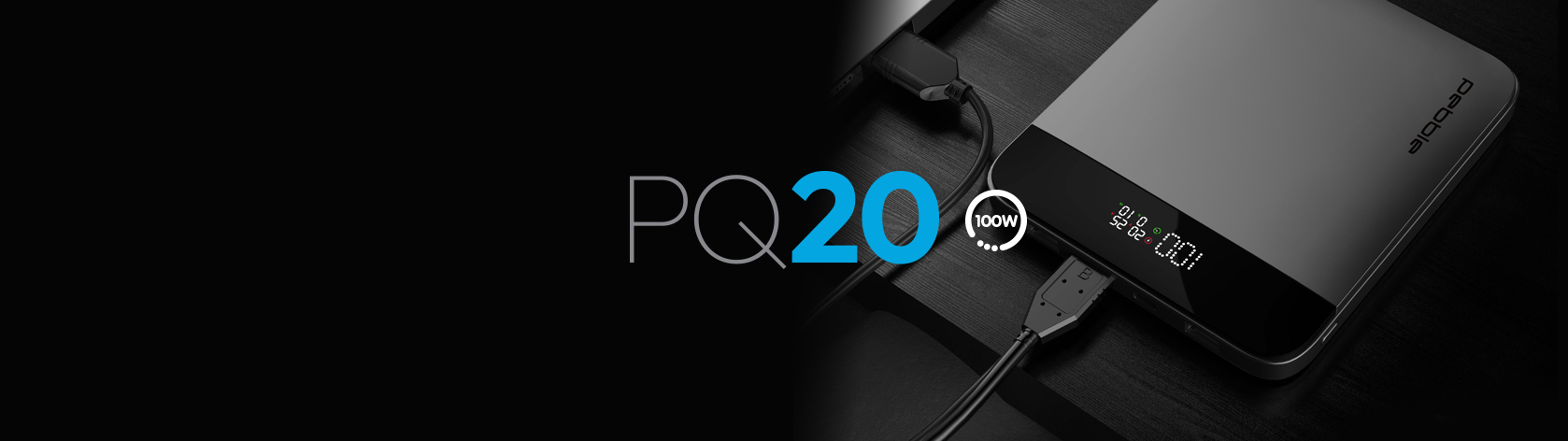 Pebble PQ20 Power Bank banner