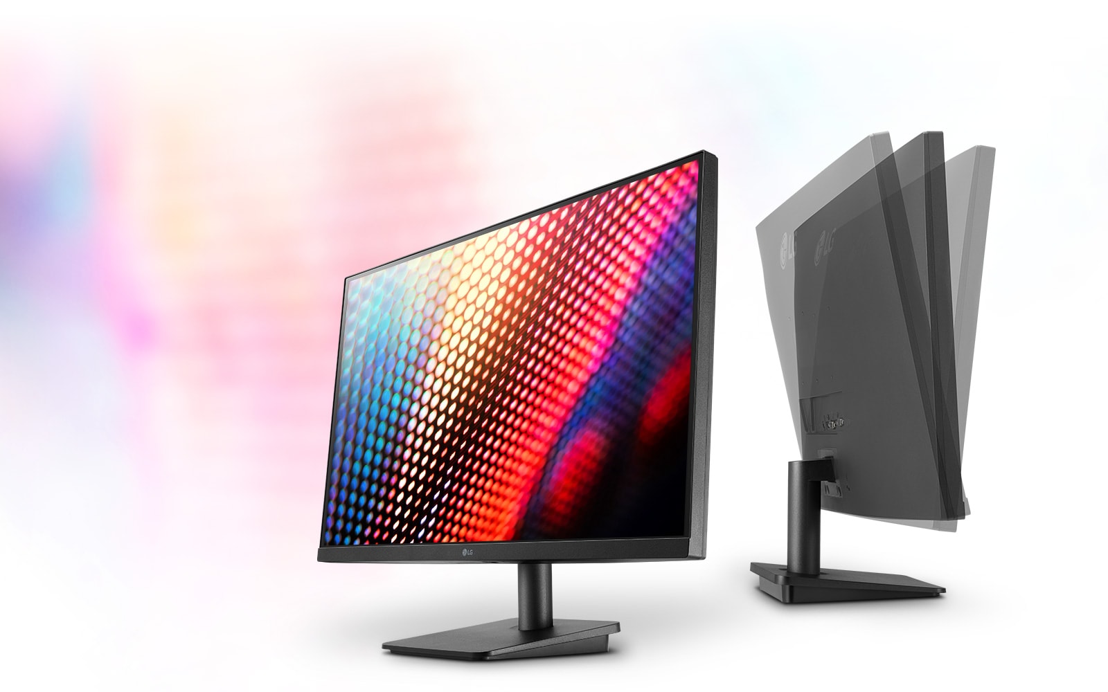 Ergonomic stand with tilt adjustment