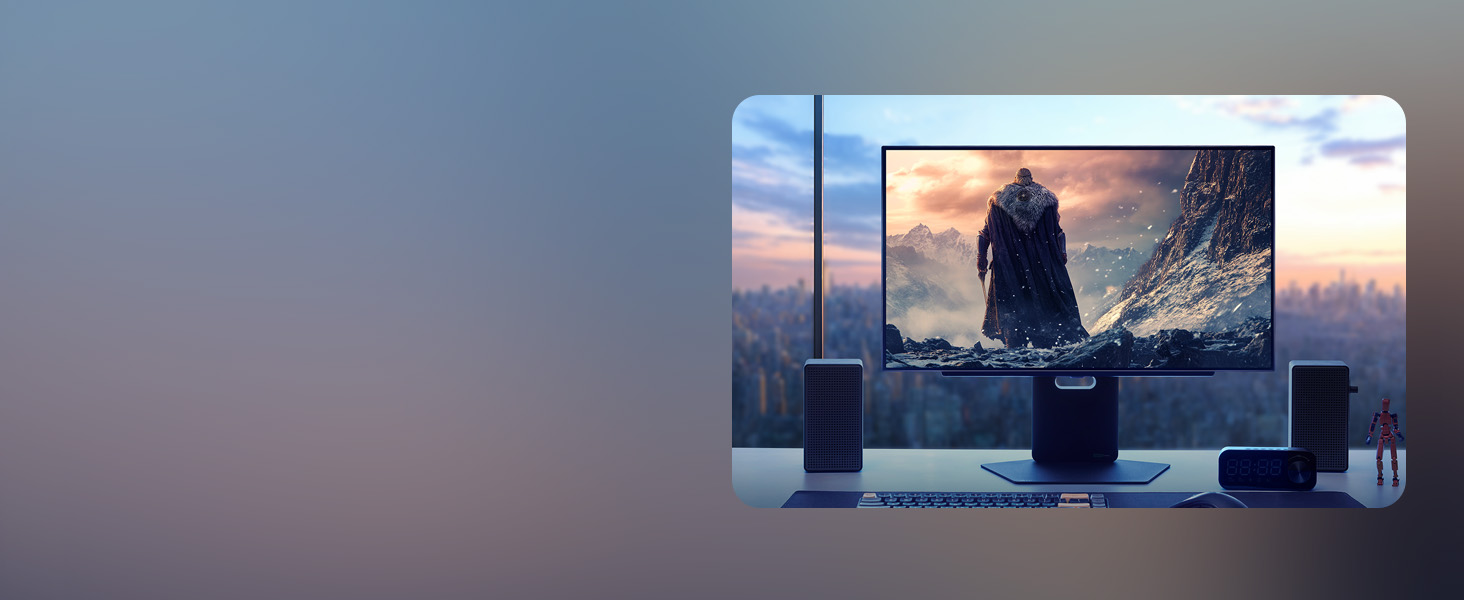 LG OLED monitor with exceptional brightness and color