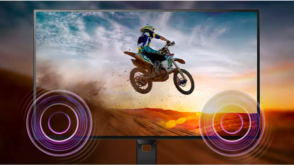 Built-in speakers for multimedia
