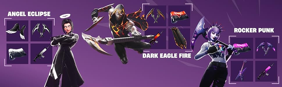 FORTNITE Darkfire & Ice Bundle – promotional image
