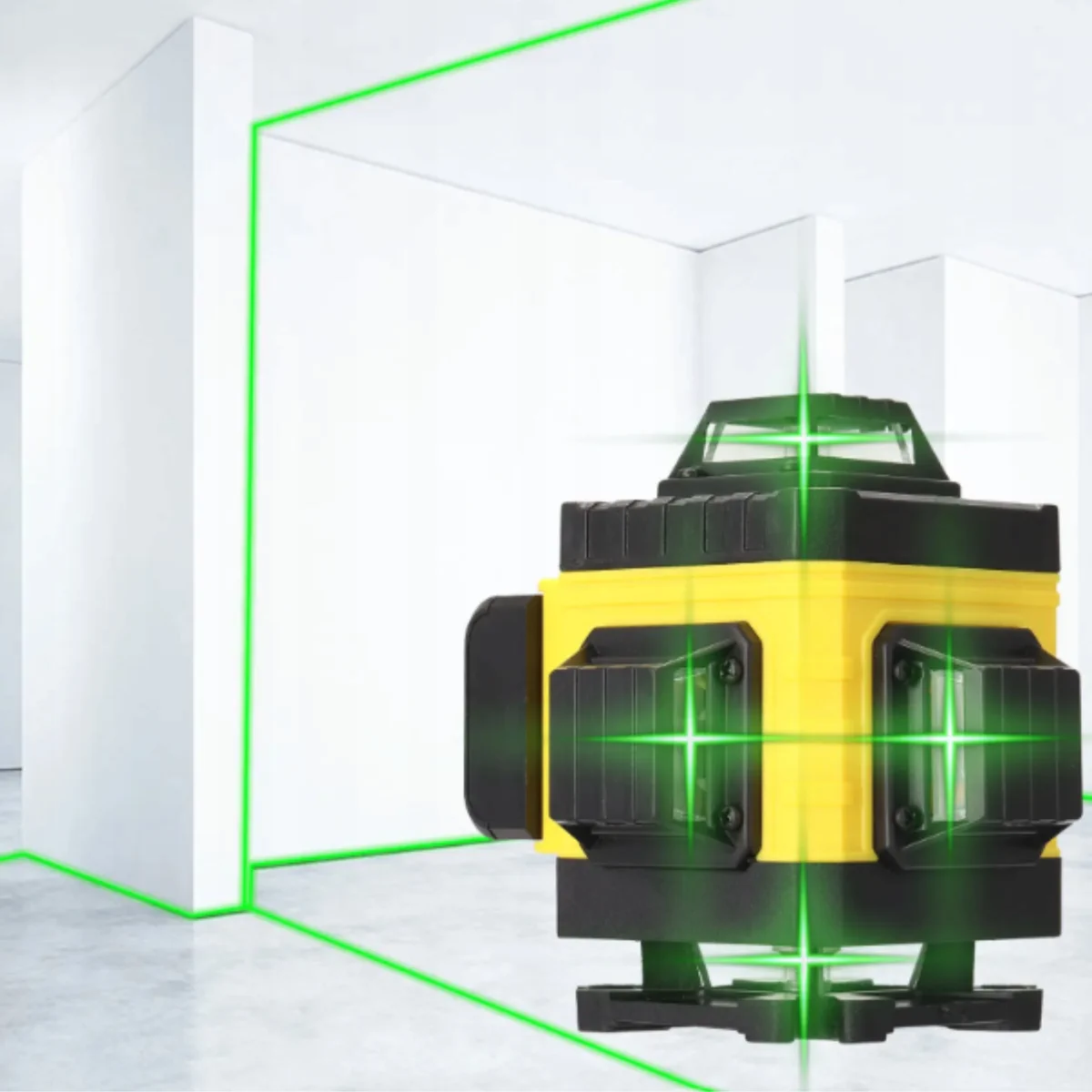Self leveling laser accuracy