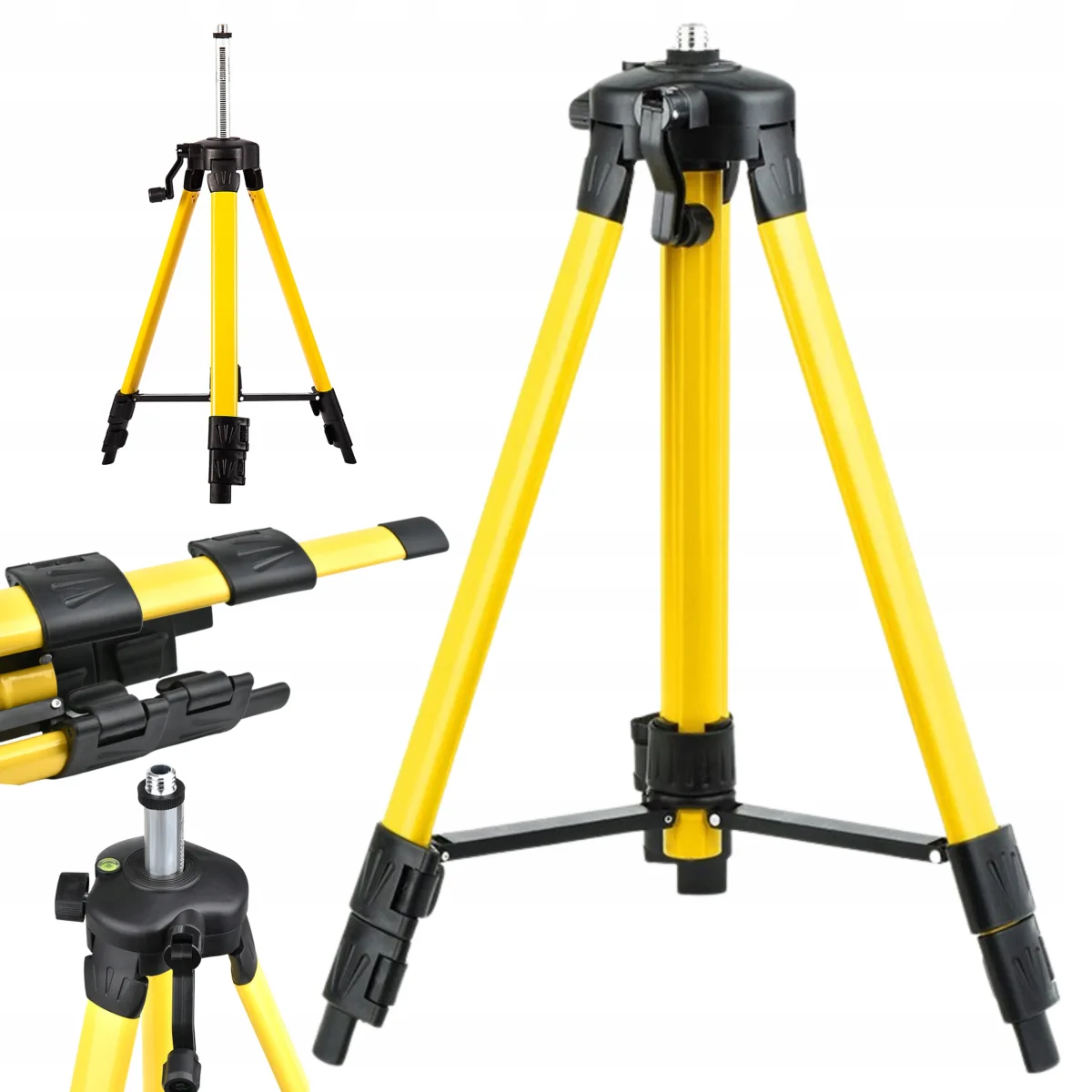 Adjustable laser tripod