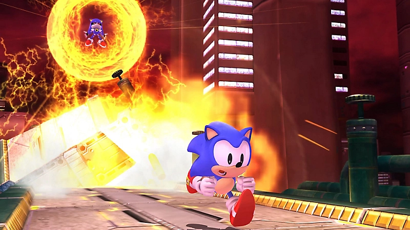 Classic Sonic gameplay