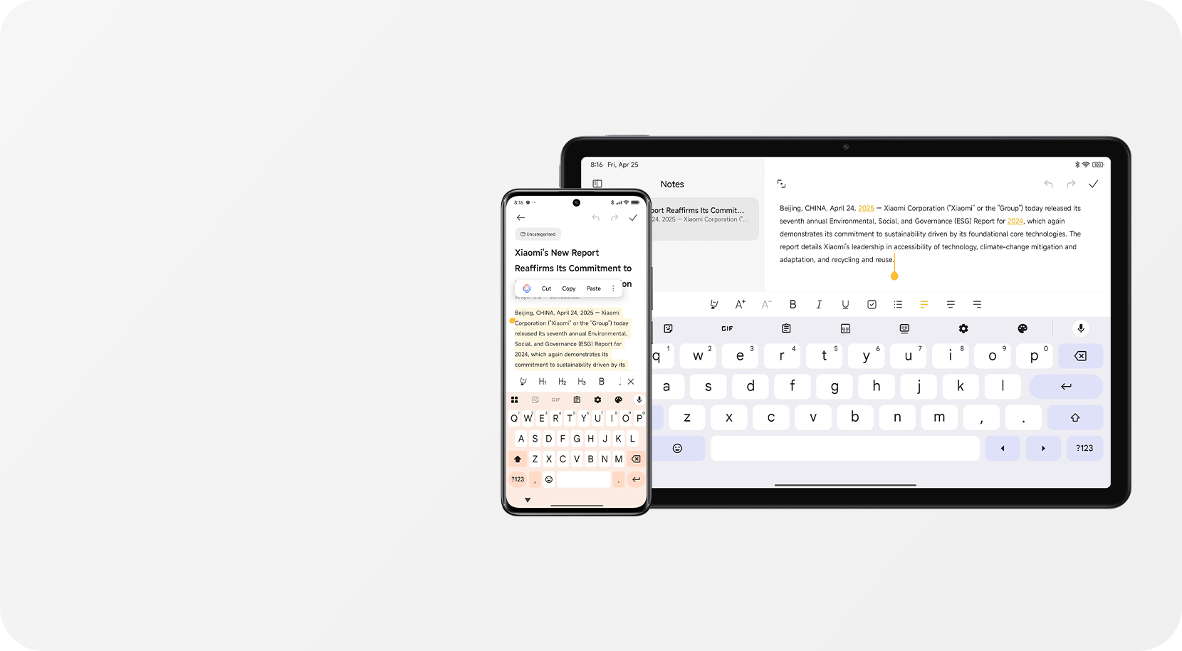 Shared Clipboard