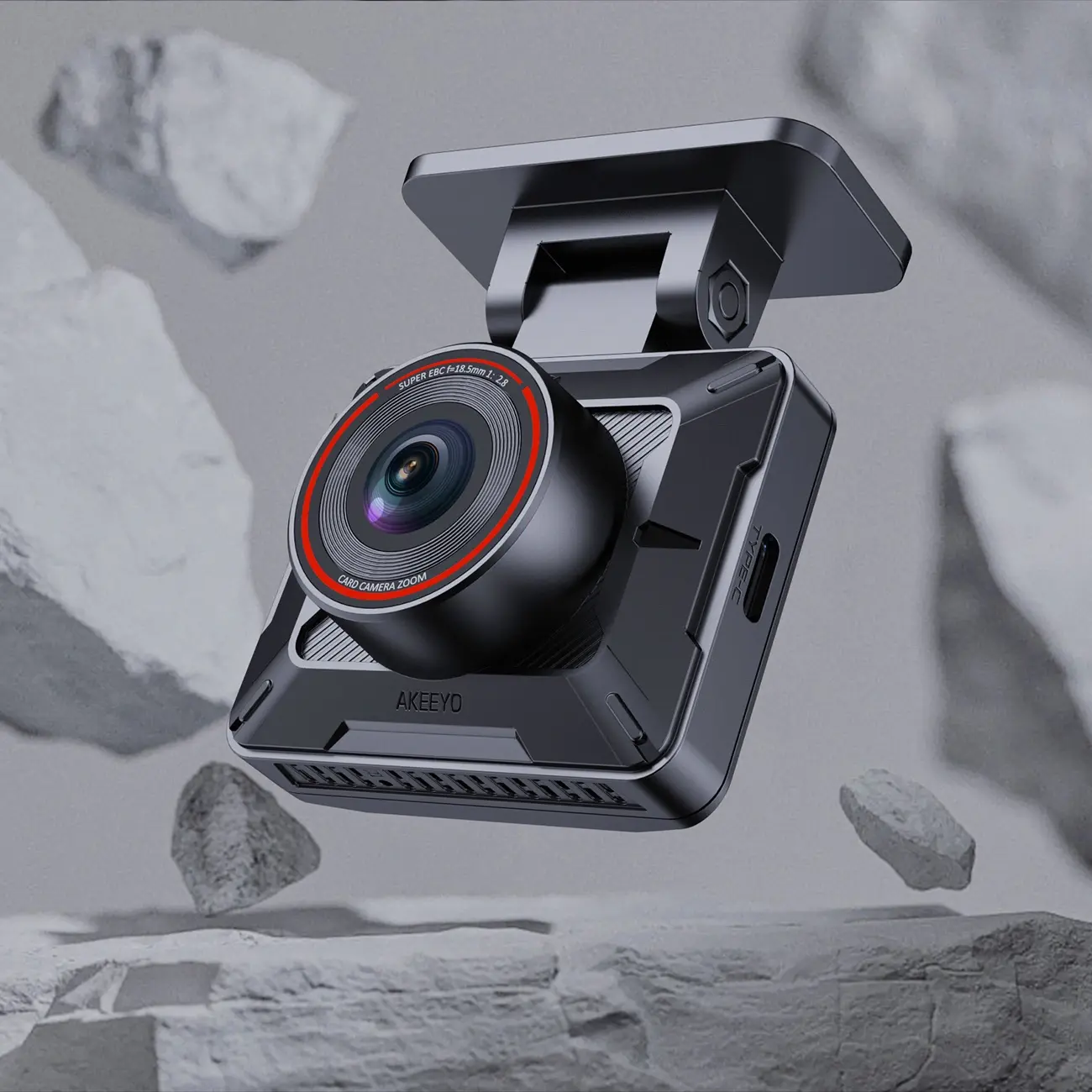 AKEEYO P1 Full HD recording feature