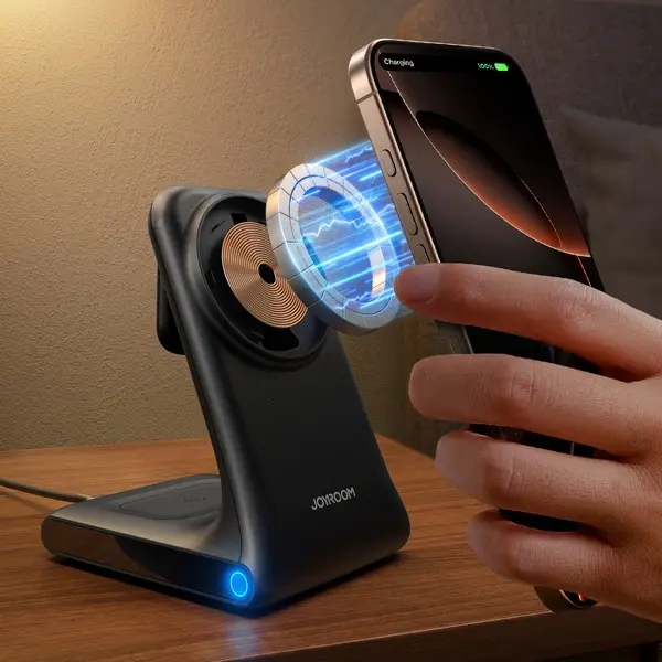 Joyroom JR-W15 wireless charging station safety and device protection