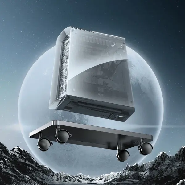 Orico CPB6 computer stand with wheel lock