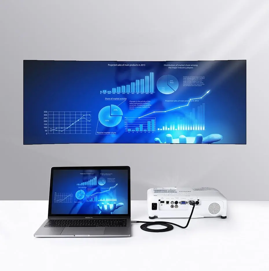 Ugreen MM142 cable supporting 4K 60Hz display output