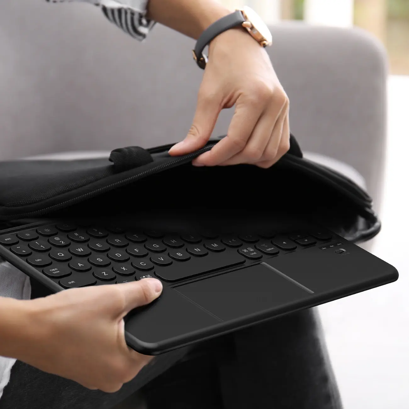 AmazingThing KeyLite Combo touchpad and silent scissor keyboard