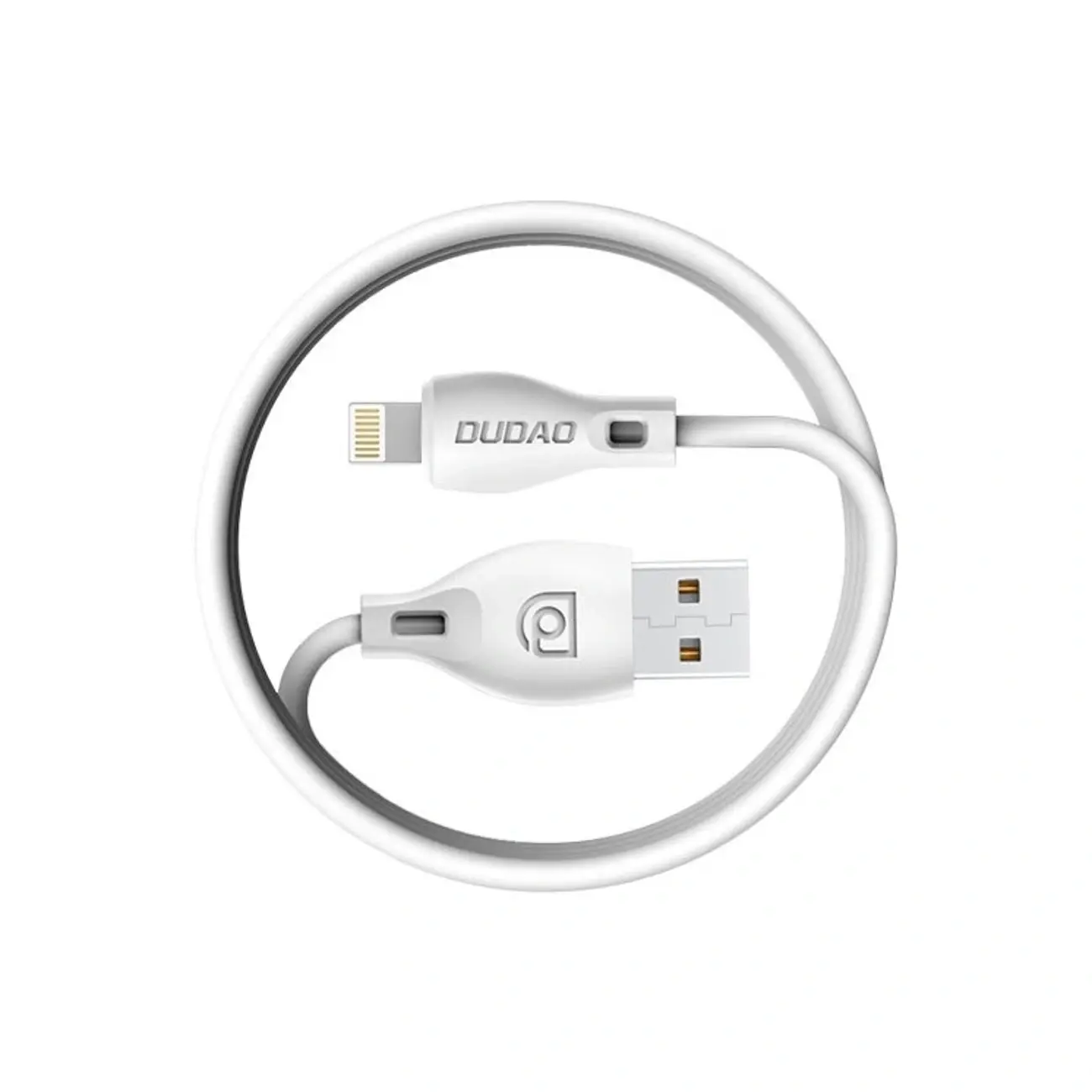 Dudao L4M flexible white PVC and TPE cable