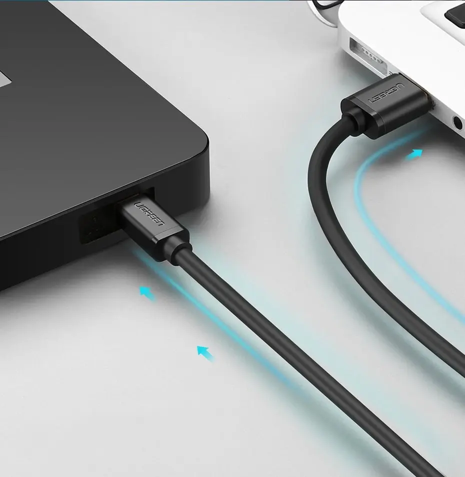 Ugreen US132 cable construction and durable PVC design