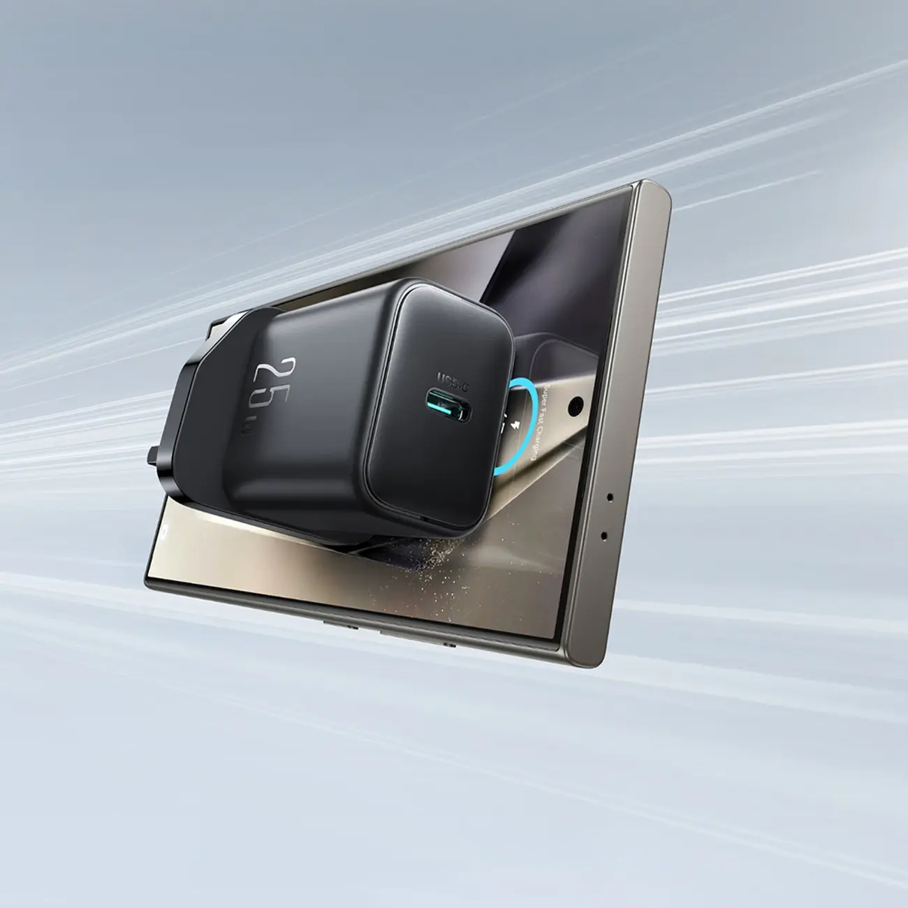 Joyroom JR-TCF23 charger with included USB-C cable