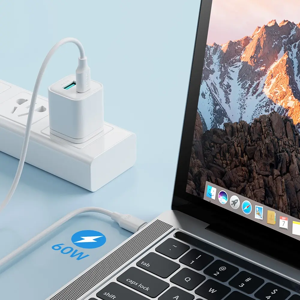 Joyroom Long-Lasting Series A9 USB-C to USB-C cable in black