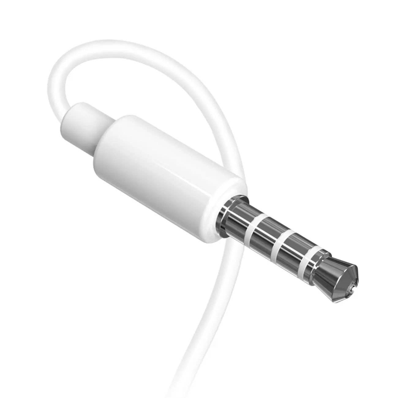 Dudao X10S wired in-ear headphones in white