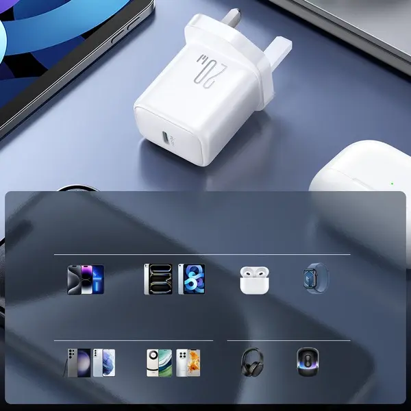 Joyroom JR-TCF20 charger angled view