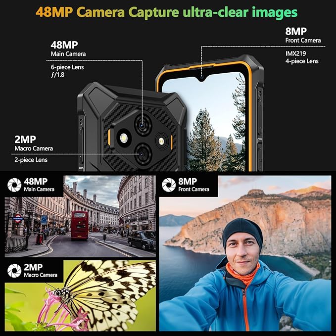 Ulefone RugKing 3 Pro rugged smartphone detail view