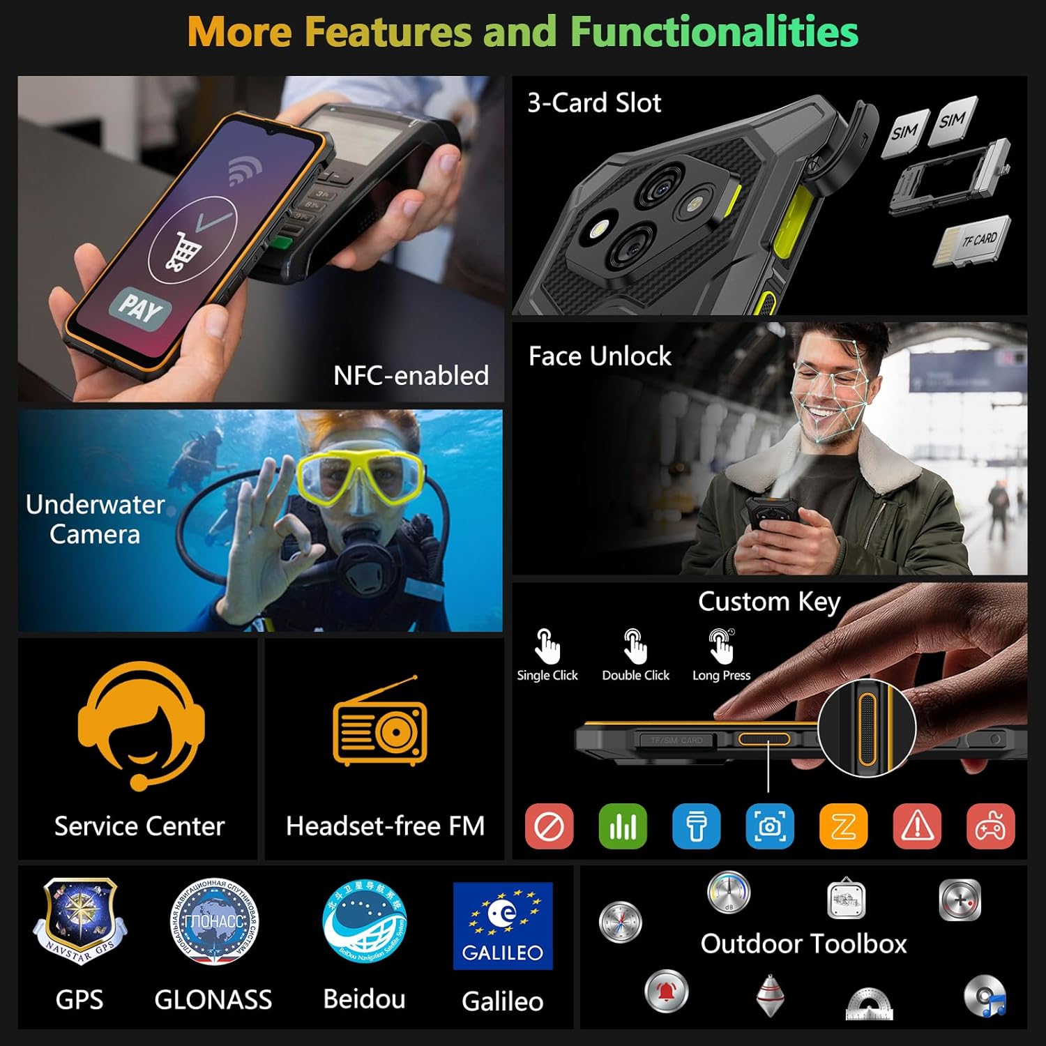 Ulefone RugKing 3 Pro rugged phone lifestyle image