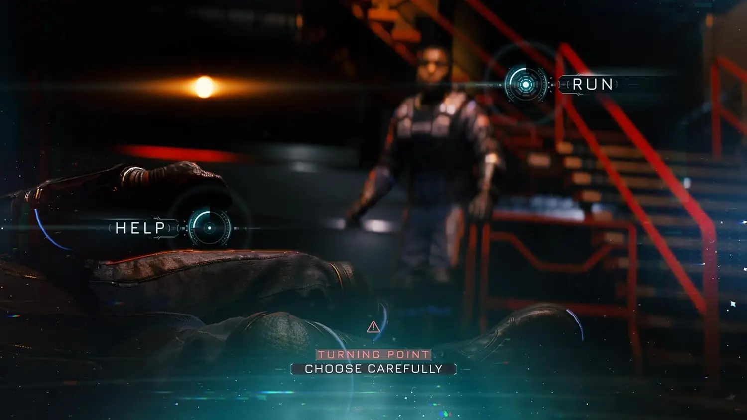 Directive 8020 cinematic crew scene