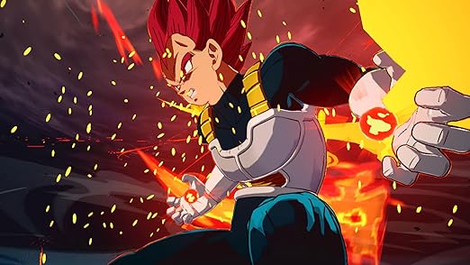 Dragon Ball game battle scene featuring anime-style 3D combat
