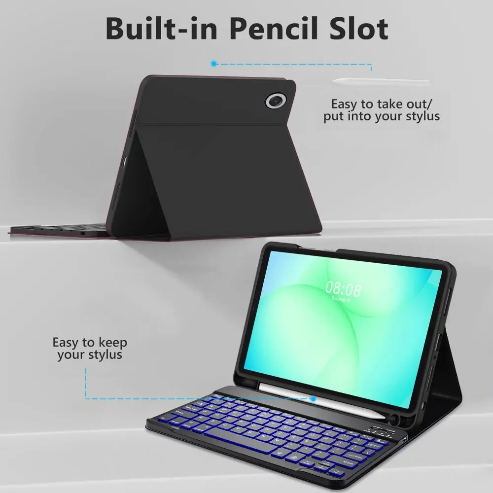Tech-Protect SC Pen case and keyboard in use