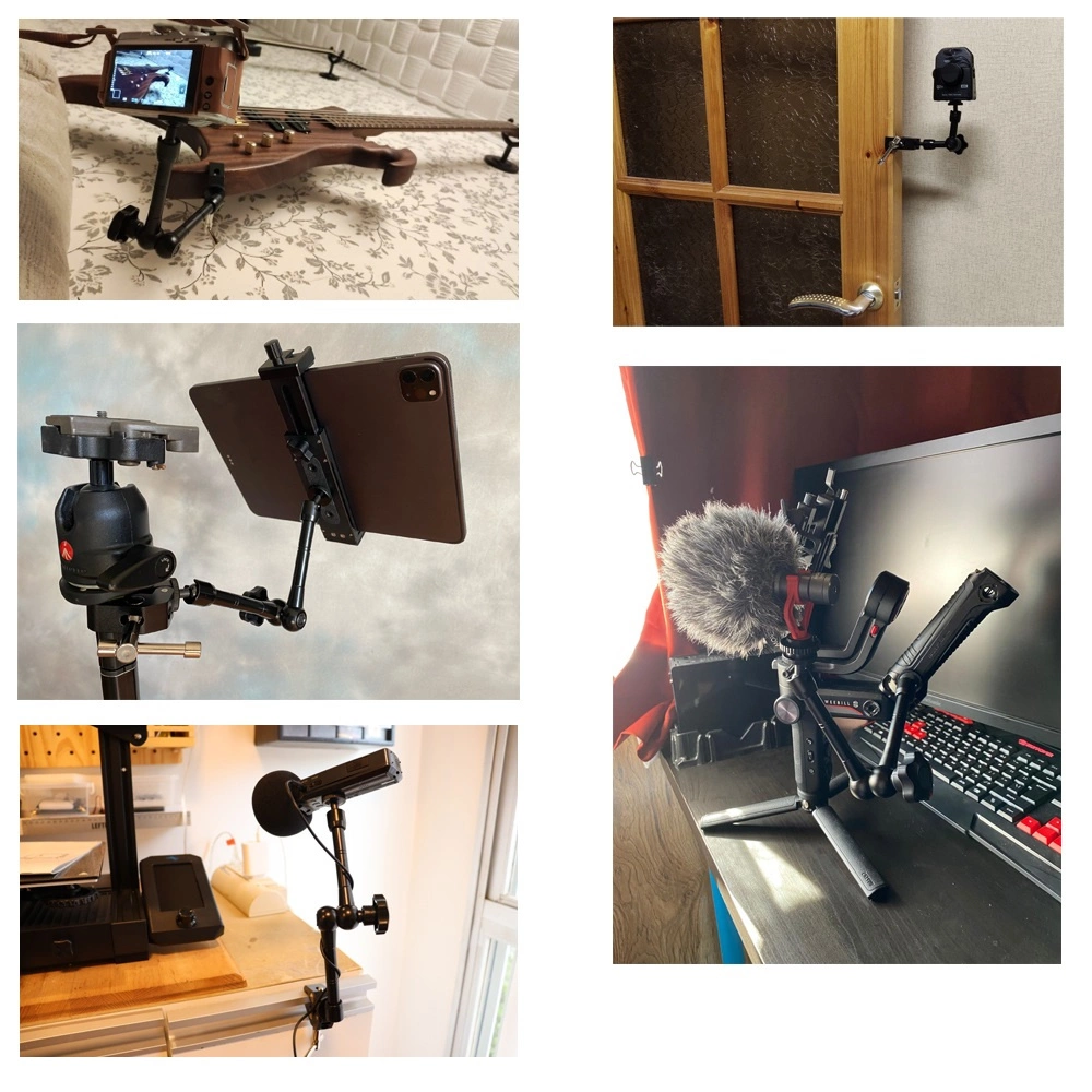 Compact clamp mount shown from another angle