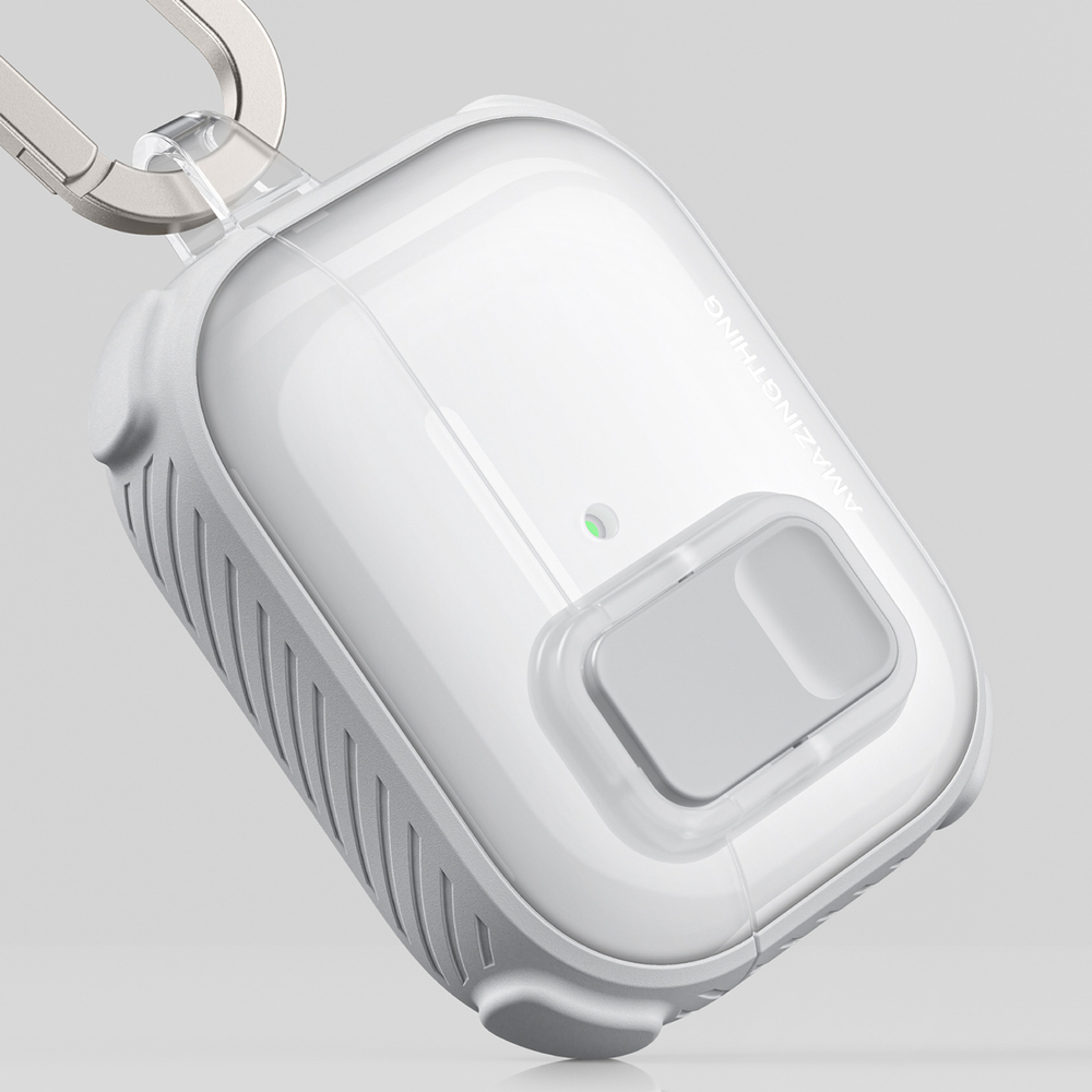 AmazingThing Titan Pro Mag Case Clear for AirPods Pro 3