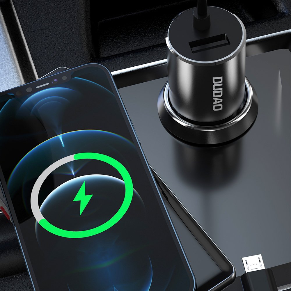 Dudao R5ProN car charger alternate angle