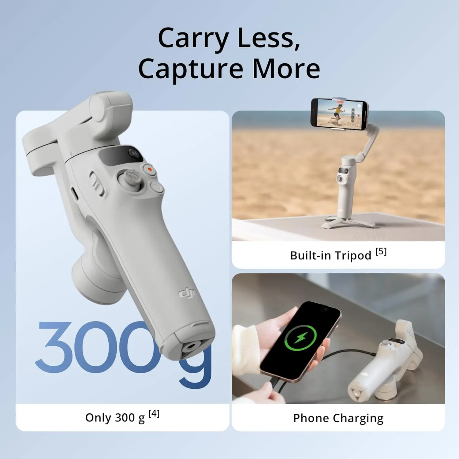 DJI Osmo Mobile 7 product feature view