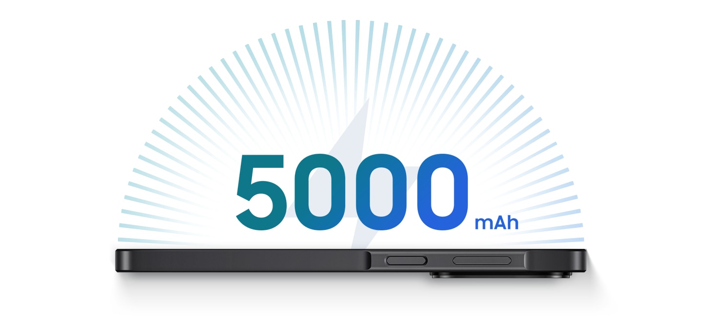 Galaxy A27 5G highlighting its 5000 mAh battery