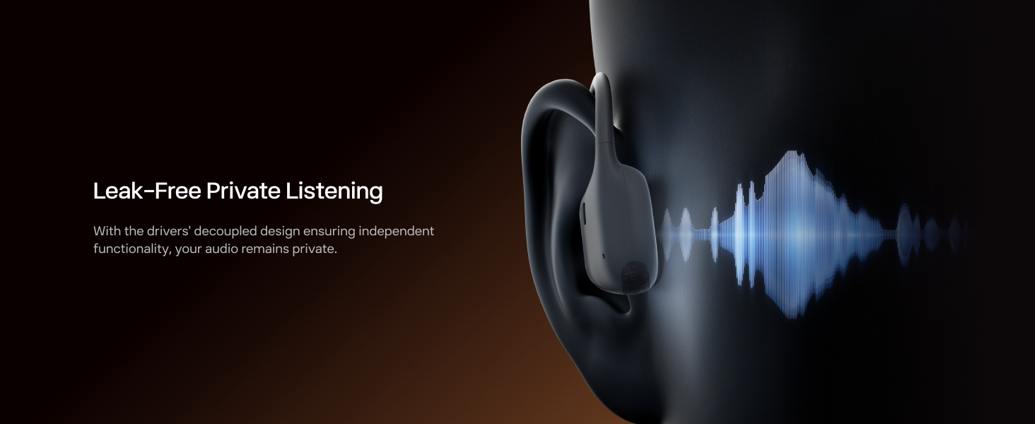 OpenRun Pro 2 private listening and sound leakage control