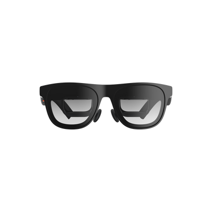 Front view of XREAL One Pro glasses