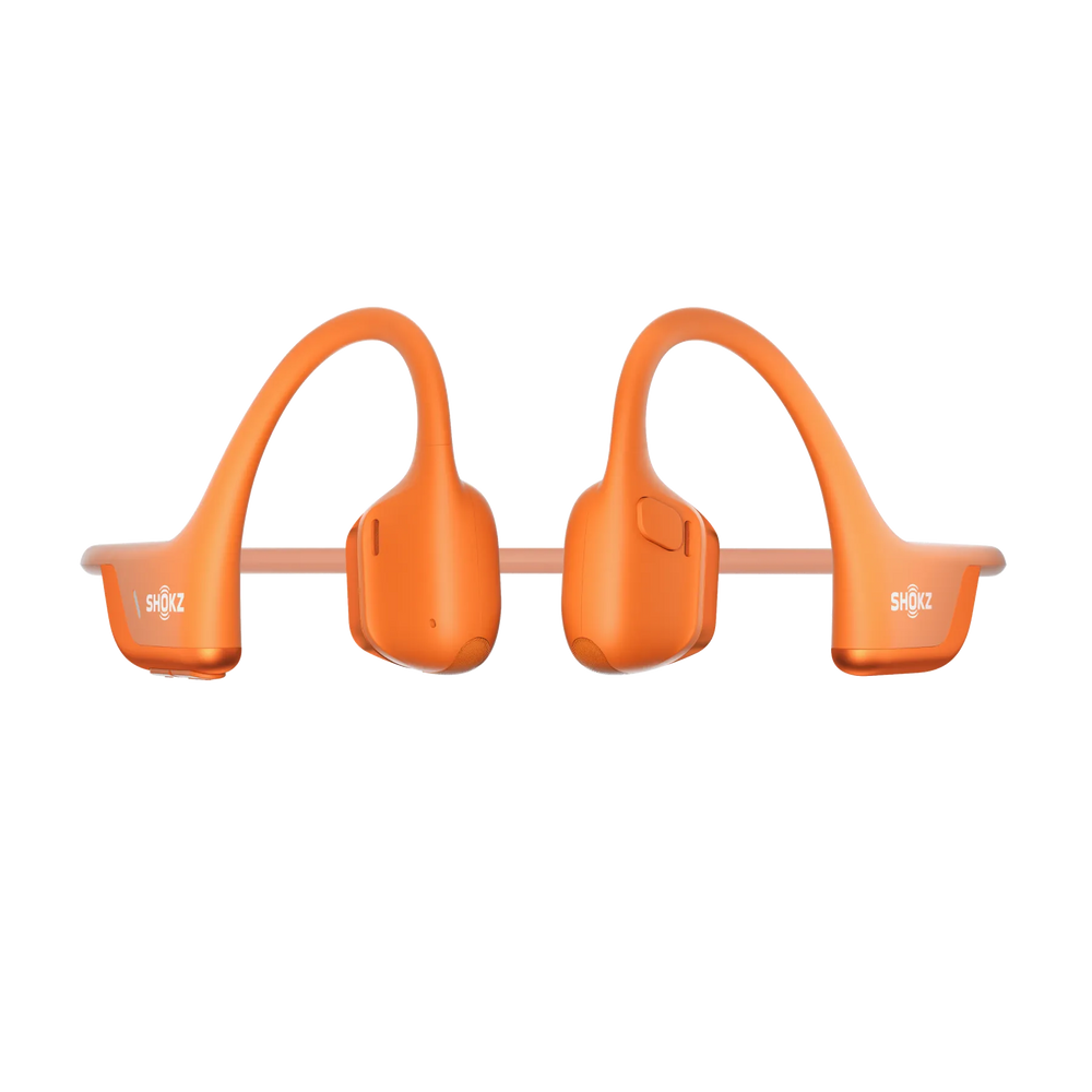 Front and rear view of Shokz OpenRun Pro 2 headphones