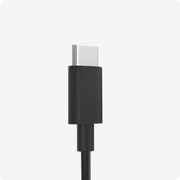 USB-C charging cable supplied with Shokz OpenRun Pro 2