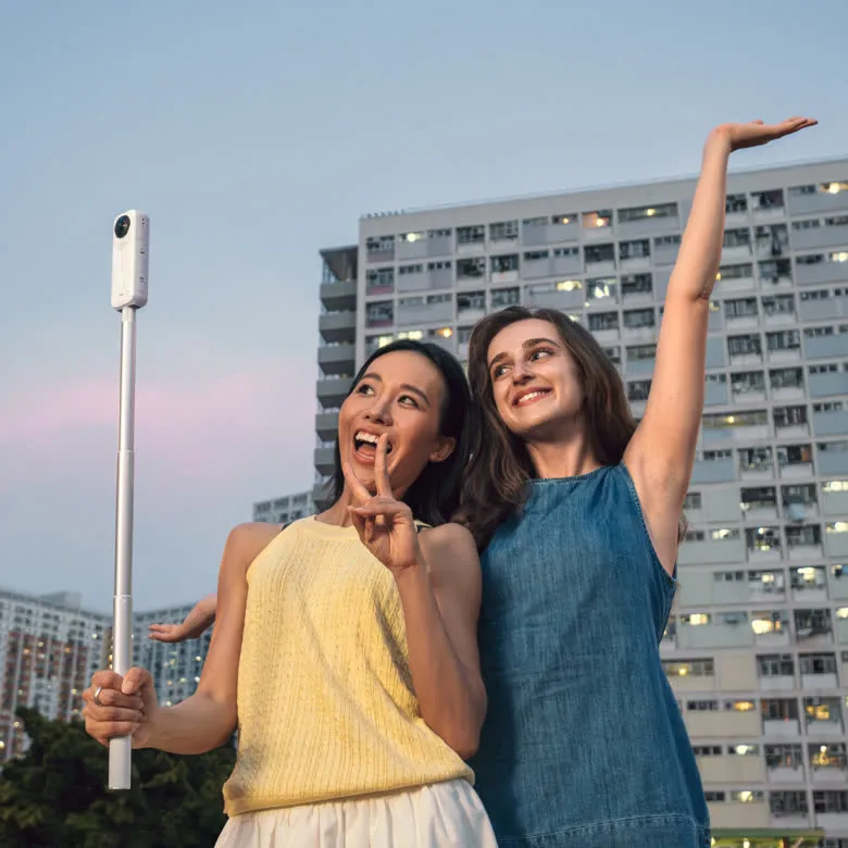 Insta360 Invisible Selfie Stick being used for everyday filming