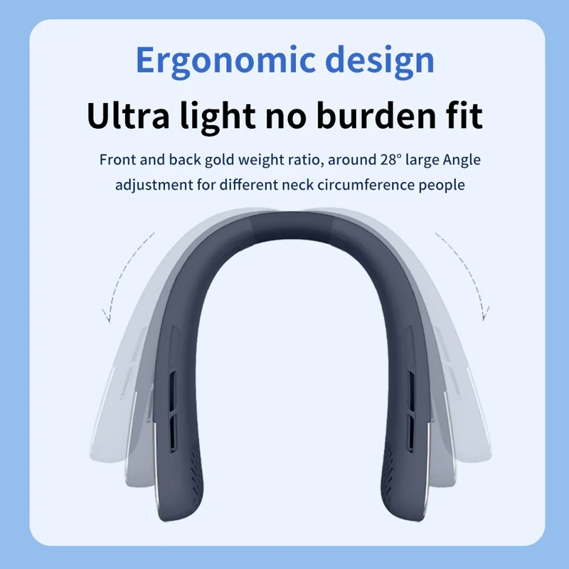 SL625 portable neck fan feature view