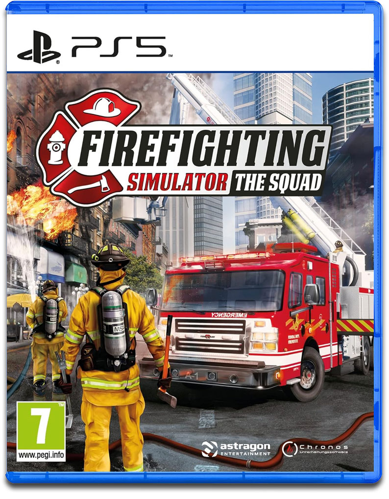 Firefighting Simulator The Squad PlayStation 5 game cover