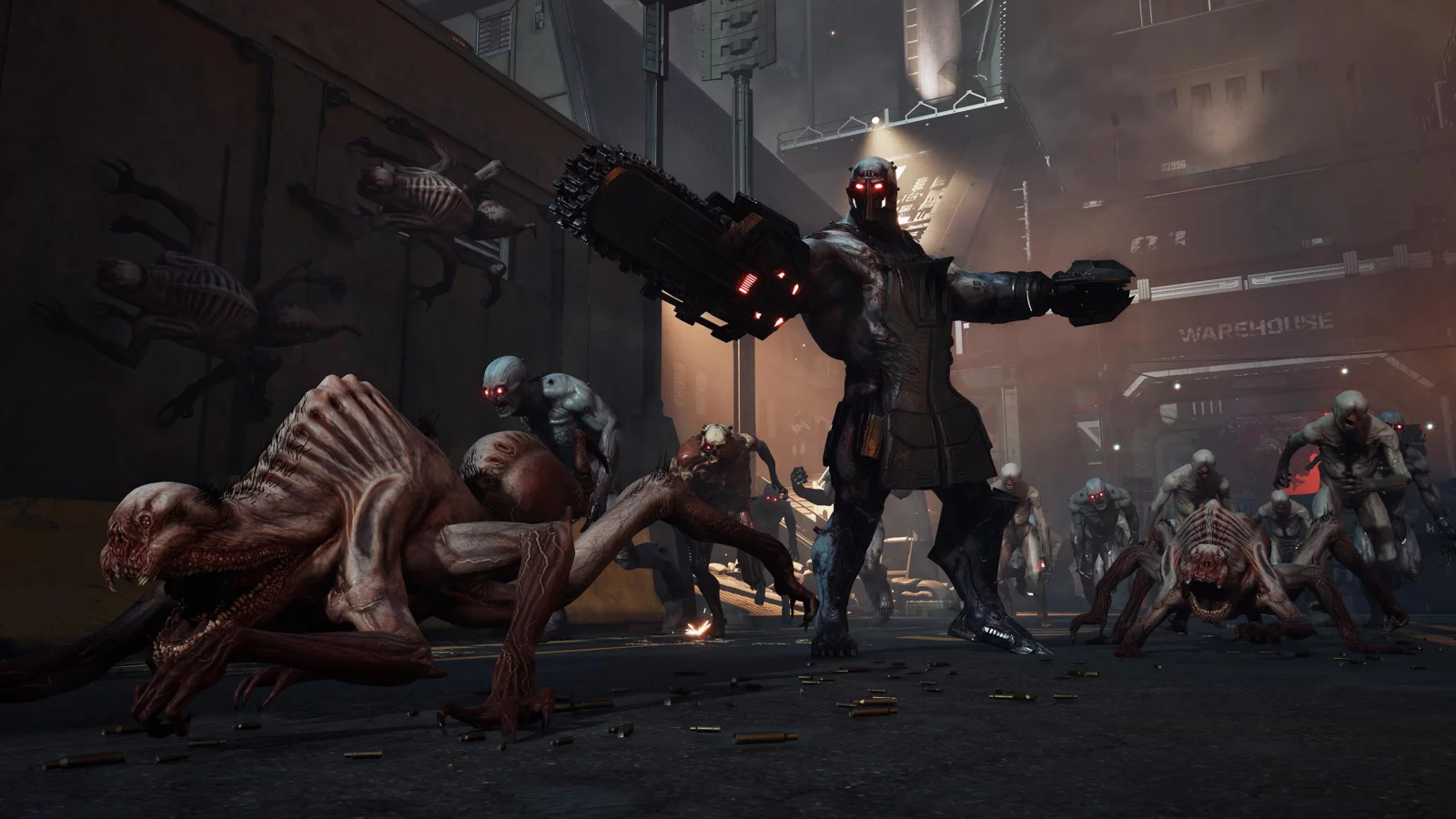 Killing Floor 3 gameplay with Zeds advancing on the player