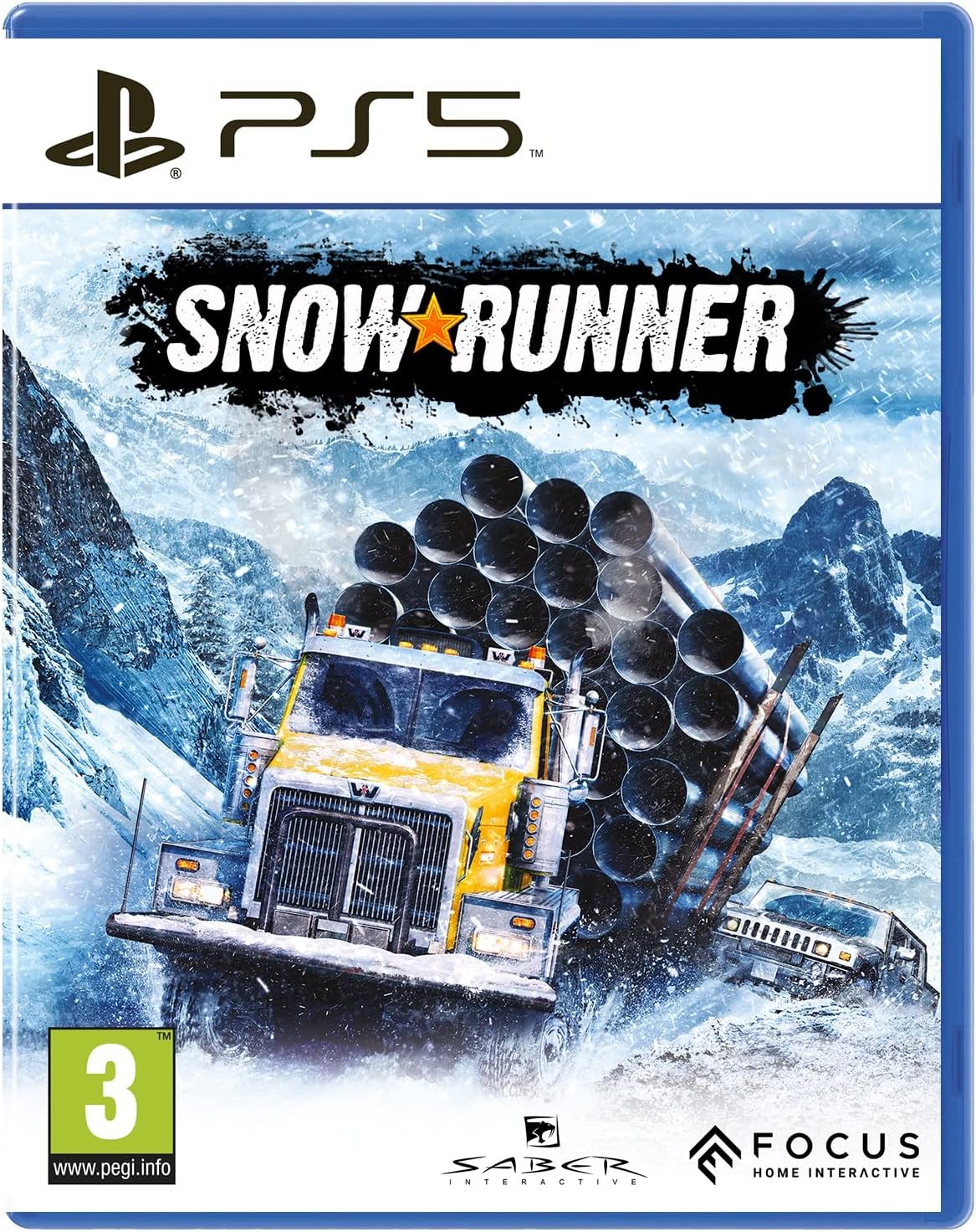 SnowRunner physical game for PlayStation 5