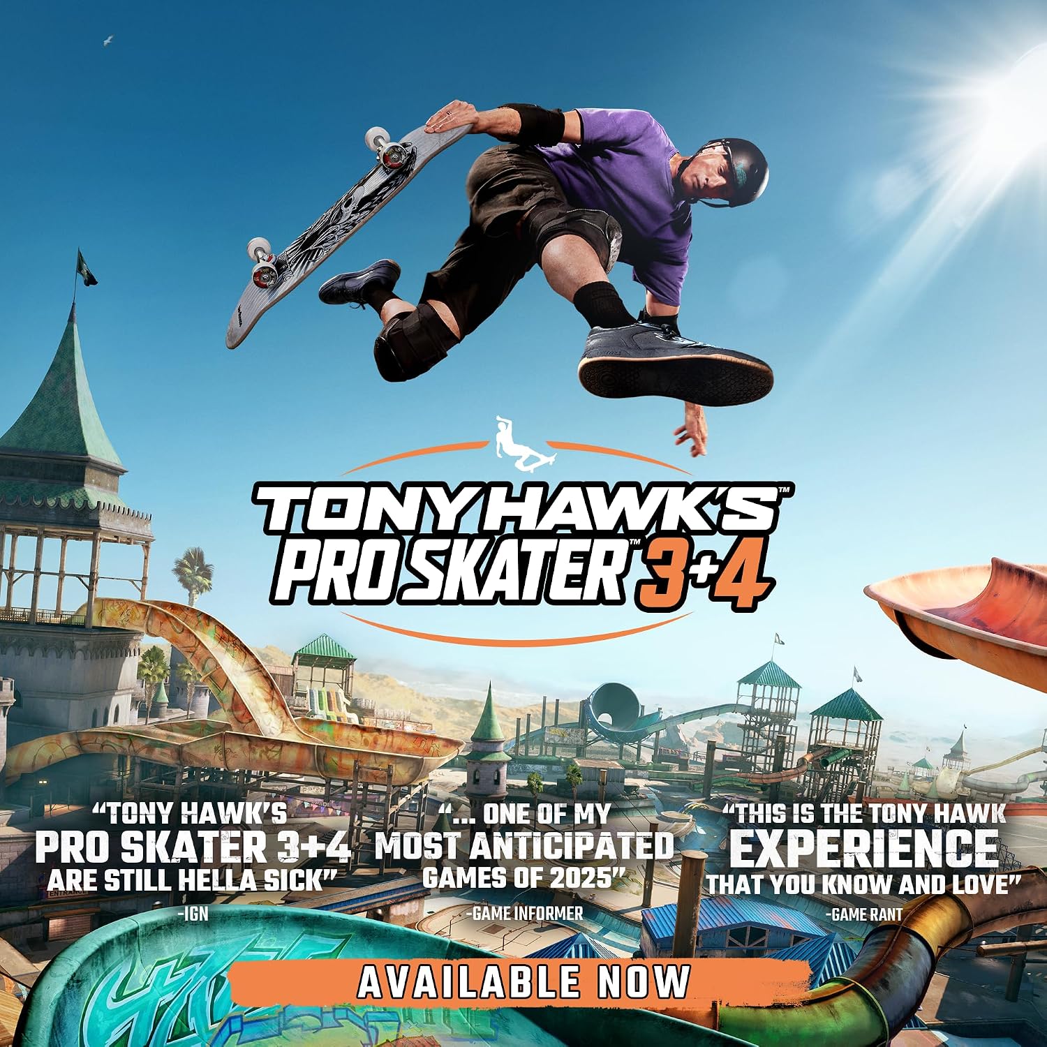 Tony Hawk's Pro Skater 3 + 4 PlayStation 5 product image